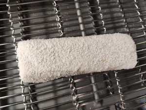 Máquina Automática de Acero Inoxidable para Empanizar Pasteles de <span class=keywords><strong>Calabaza</strong></span>/Nuggets de Pollo/Pescado con Motor para Plantas de Producción - Product Image 2