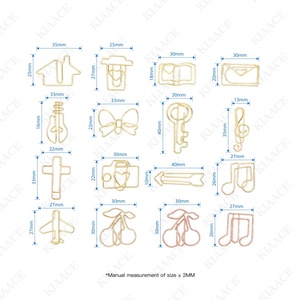 Bán sỉ hình dạng khác nhau giấy <span class=keywords><strong>Clip</strong></span> động vật giấy <span class=keywords><strong>Clip</strong></span> OEM tùy chỉnh kim loại giấy pins - Product Image 4