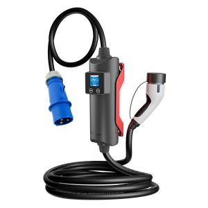 เครื่องชาร์จรถยนต์ไฟฟ้าแบบพกพา Khons <span class=keywords><strong>16</strong></span>/32 แอมป์ ชนิดที่ 1 ชนิดที่ 2 หัวปลั๊ก NACS 3.5kW-22kW เครื่องชาร์จ EV สำหรับบ้านอัจฉริยะ รุ่นใหม่ - Product Image 1