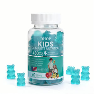 Gomitas Vitamínicas para el Crecimiento Inmunológico de Niños con Nutrientes Esenciales D3, Zinc, Yodo y <span class=keywords><strong>Complejo</strong></span> <span class=keywords><strong>B</strong></span> para el Desarrollo Infantil y Apoyo Diario - Product Image 1