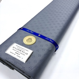 Nuevo precio al por mayor, traje de ropa de senador africano, materiales de tela, <span class=keywords><strong>trajes</strong></span> de ropa de senador, telas de 5 yardas para hombres - Product Image 3