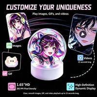 Boule de Mémoire Audio-vidéo Sans Fil pour Photos et Vidéos – Cadeau Unique pour Noël, Mariages et Décoration Intérieure