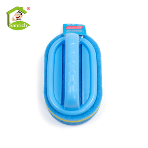 Éponge <span class=keywords><strong>magique</strong></span> de nettoyage pour cuisine, salle de bain et toilettes, brosse à poignée pour le nettoyage des murs en verre et des fentes de fenêtres en céramique - Product Image 5