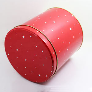 Производство Китай, тисненые круглые жестяные коробки, конфеты, шоколад, металлический подарок, жестяная коробка для печенья, упаковка жестяных банок - Product Image 3