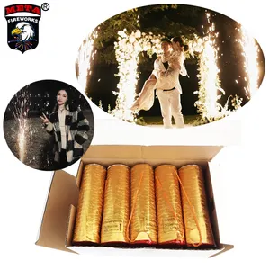 1.3G gerb torpil electronic butterfly firework pyrotechnics silver pyro stage jet Wedding Confetti Fireworks cold stage firework