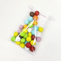 Sac d'emballage en plastique OPP transparent auto-adhésif recyclable imprimé sur mesure fabriqué en Chine pour cadeaux et bonbons