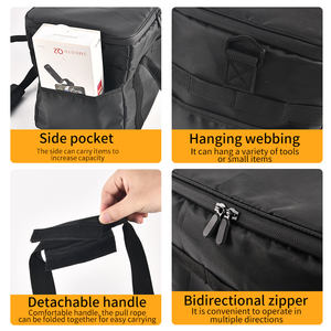 मछली पकड़ने में मछली पकड़ने के लिए 900d ऑक्सफोर्ड पोर्टेबल कूलर बैग फोल्डेबल जिपर कस्टम लोगो स्वीकार्य - Product Image 4