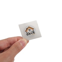 Etiqueta NFC Inteligente RFID HF 13.56MHz Personalizada al por Mayor con Impresión de Código QR, Resistente al Agua, para Acceso a Hoteles y Pagos sin Efectivo