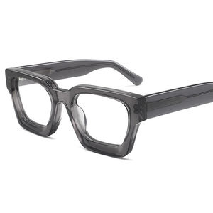 Cao cấp thủ công chạm khắc kính Acetate kính vàng trung bình sang trọng ý Acetate khung kính cận thị khung - Product Image 1