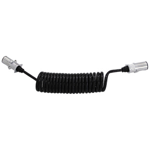 Tractor <span class=keywords><strong>7</strong></span> Pole Trailer Truck <span class=keywords><strong>Cable</strong></span> de <span class=keywords><strong>remolque</strong></span> eléctrico <span class=keywords><strong>Cable</strong></span> espiral de camión de goma - Product Image 3