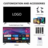 Télévision Fournisseur Vérifié 2K 4K LED QLED Android Vidaa WebOS Google TV Smart 24 32 40 43 50 55 65 75 85 Pouces Smart TVs