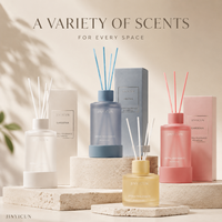 Difusor de Aromas de 200 ml con Etiqueta Privada, Fragancia para el Hogar con Aromas de Osmanthus, Fresia y Gardenia, para Tiendas de Regalos, Hoteles y Spas, Diseño Personalizado OEM