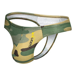 OEM Uomini <span class=keywords><strong>Perizoma</strong></span> Sexy Biancheria Intima di Cotone Spandex Traspirante Confortevole Slip Tanga Perizomi - Product Image 1