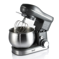 Robot de cuisine multifonction portable RAF 3 en 1, fouet à pâte, 1800W, 6.0L, batteur sur socle électrique
