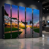 Mur vidéo LED 4K Ultra HD P3.91 5000 cd pour intérieur/extérieur, écran de location, étanche IP65, garantie 2 ans