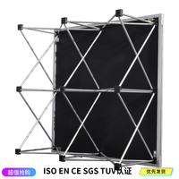 Petite scène portable, scène pliable de 48 pouces, plateforme de scène, capacité de charge de 750 kg/1653 lb, SQM pour mariages, lieux de spectacle, écoles, concerts