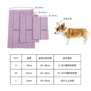 Orejeras para Perro Chongtapet, Color Morado Taro y Gris Oscuro, Reducción de Ruido, Protector de Cuello para Invierno, Bufanda, Ropa para Mascotas - Product Image 4