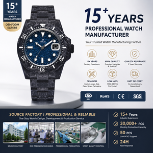 Reloj Mecánico de Lujo de Alta Gama con Logotipo Personalizado OEM, Súper Luminoso, con Calendario NH35, Automático, con Correa de Fibra de Carbono - Product Image 2