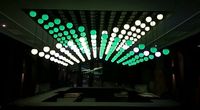 Lumières de discothèque, boule cinétique LED de 15 cm, sphère LED