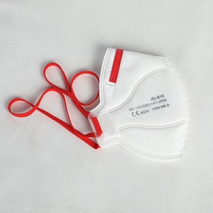 Masker wajah pelindung bersertifikasi CE, <span class=keywords><strong>Respirator</strong></span> pelindung debu dengan katup sekali pakai EN 149 <span class=keywords><strong>FFP1</strong></span> FFP2 FFP3 - Product Image 6