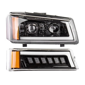 Conjunto de faros para <span class=keywords><strong>Chevrolet</strong></span> Silverado 1500, piezas de camión Chevy 2003-2006, accesorios Silverado - Product Image 1