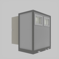 Nouvelle Douche et Toilettes Portables en Conteneur Préfabriqué, Design Respirant, Style Moderne, Faible Coût, Salles de Bain Mobiles pour Extérieur et Chambre