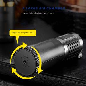 Briquet torche à cylindre en métal vintage classique Jet coupe-vent allume-cigare rechargeable pour le <span class=keywords><strong>tabac</strong></span> <span class=keywords><strong>sans</strong></span> gaz - Product Image 5