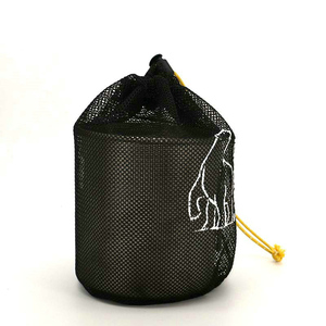 High demand products in europe small nylon drawstring soap bag mesh
