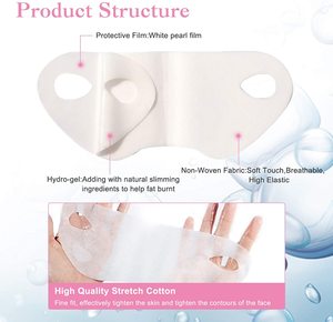Maschera riutilizzabile per il lifting del viso a V, cinturino per il mento, fascia per il viso, solleva e rassoda il viso per prevenire il rilassamento cutaneo - Product Image 6