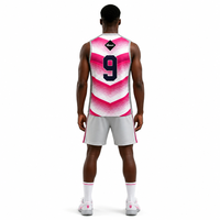Uniformes de Baloncesto OEM/ODM, Conjuntos de Camisetas de Baloncesto Sublimadas Personalizadas para Hombre, Venta al Por Mayor