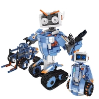 Mould King 15078 Robot Technique Télécommandé par APP, Modèle de Cinq Véhicules Motorisés, Jouets pour Enfants, Cadeaux de Noël, Ensembles de Blocs de Construction