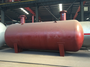 Réservoir de stockage de <span class=keywords><strong>GPL</strong></span> souterrain horizontal de 12,5 tonnes 25cbm 25000 litres pour station de ravitaillement - Product Image 6