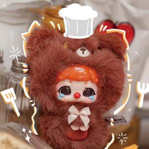 Boîte aveugle originale pour bébé trois Kiki - Fluffy Zoo Trendy Cute Doll Figure Keychain Gift Convient pour la décoration de la maison - Product Image 5