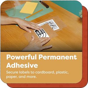 Impression de données variables personnalisées, étiquettes de code-barres avec numéro de série, autocollants adhésifs séquentiels, étiquettes carrées avec codes QR thermiques - Product Image 2