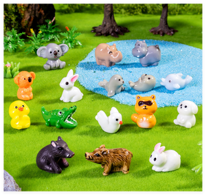 Statuette in Resina di Animali Marini, Ornamenti per Acquario, Decorazioni per Casa e Giardino, Souvenir, Regalo per Zoo - Product Image 1