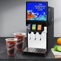 Distributeur automatique de boissons froides pour comptoir, machine à soda gazeuse pour buffets et magasins de proximité