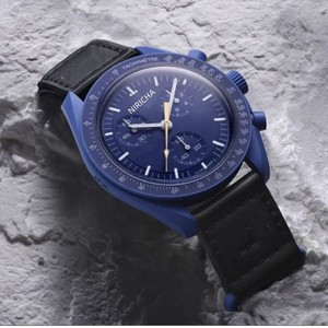 2024 Men's NIRICHA Sport European Style <b>Acrylic</b> Case 10mm 6-Prong Super Luminous Quartz Watch Fabric Band Pointer Dial - Product Image 5