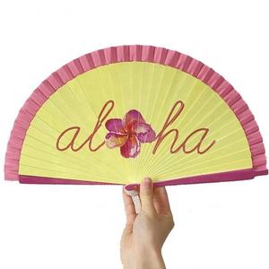 Ventilador plegable impreso de madera Español de Técnica tradicional china ventilador personalizado - Product Image 3