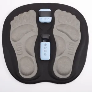 Taşınabilir USB pedikür ayak masajı makinesi terapötik EMS Mat vücut şarj ayak masajı hızla kan dolaşımını artırmak
