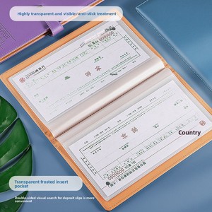 Carpeta <span class=keywords><strong>de</strong></span> Cuero Multifuncional para Recibos Bancarios, Cheques, Talones y Libretas - Product Image 4