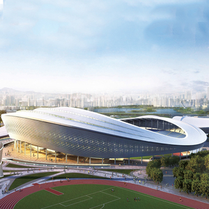 Tùy chỉnh thiết kế xuất sắc của Kết Cấu Thép nhịp lớn xây dựng tổng thể Kết Cấu Thép - Product Image 3