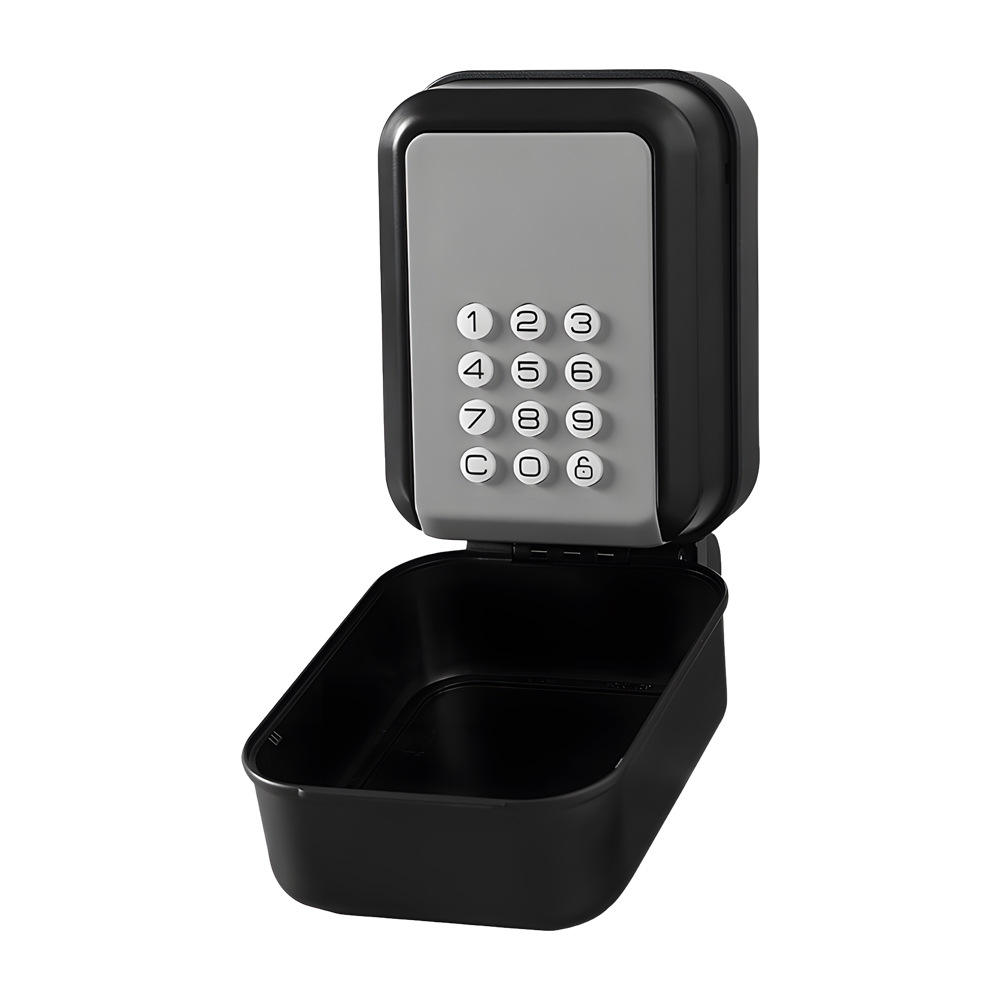 Black Electric lock box with no graffiti app