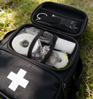 Kit de survie d'urgence avec sac de transport en nylon pratique et durable