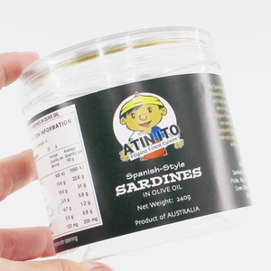 Etichette personalizzate per confezioni adesive stampate adesivi biodegradabili personalizzate riutilizzabili etichette per contenitori di cibo - Product Image 5