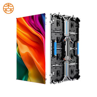 250mm*250mm Yüksek Parlaklıklı Konser Arka Plan Kiralık Ekran P4.8 Dış Mekan Led Video Duvar Ekranı Led Ekran