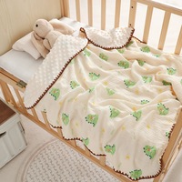 Couverture en gaze 100 % coton toutes saisons – Écologique, légère, personnalisable pour climatiseur et maternelle