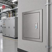 Boîtier métallique professionnel en acier galvanisé pour électronique, coffret d'instruments pour chantiers de construction