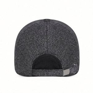 Casquette de baseball 6 panneaux en coton et polyester pour hommes, personnalisable avec logo, idéale pour l'hiver – Vente en gros - Product Image 4