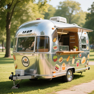 Chariot mobile à pizza rétro personnalisé en Chine 2025, remorque, chariot de nourriture entièrement équipé personnalisé aux États-Unis - Product Image 2