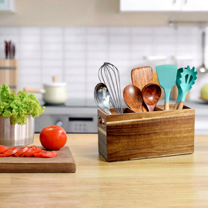 New Product Wood Spoons Spatula Kitchen <b>Tabletop</b> Accessories Cookware Utensil Holder - Product Image 1